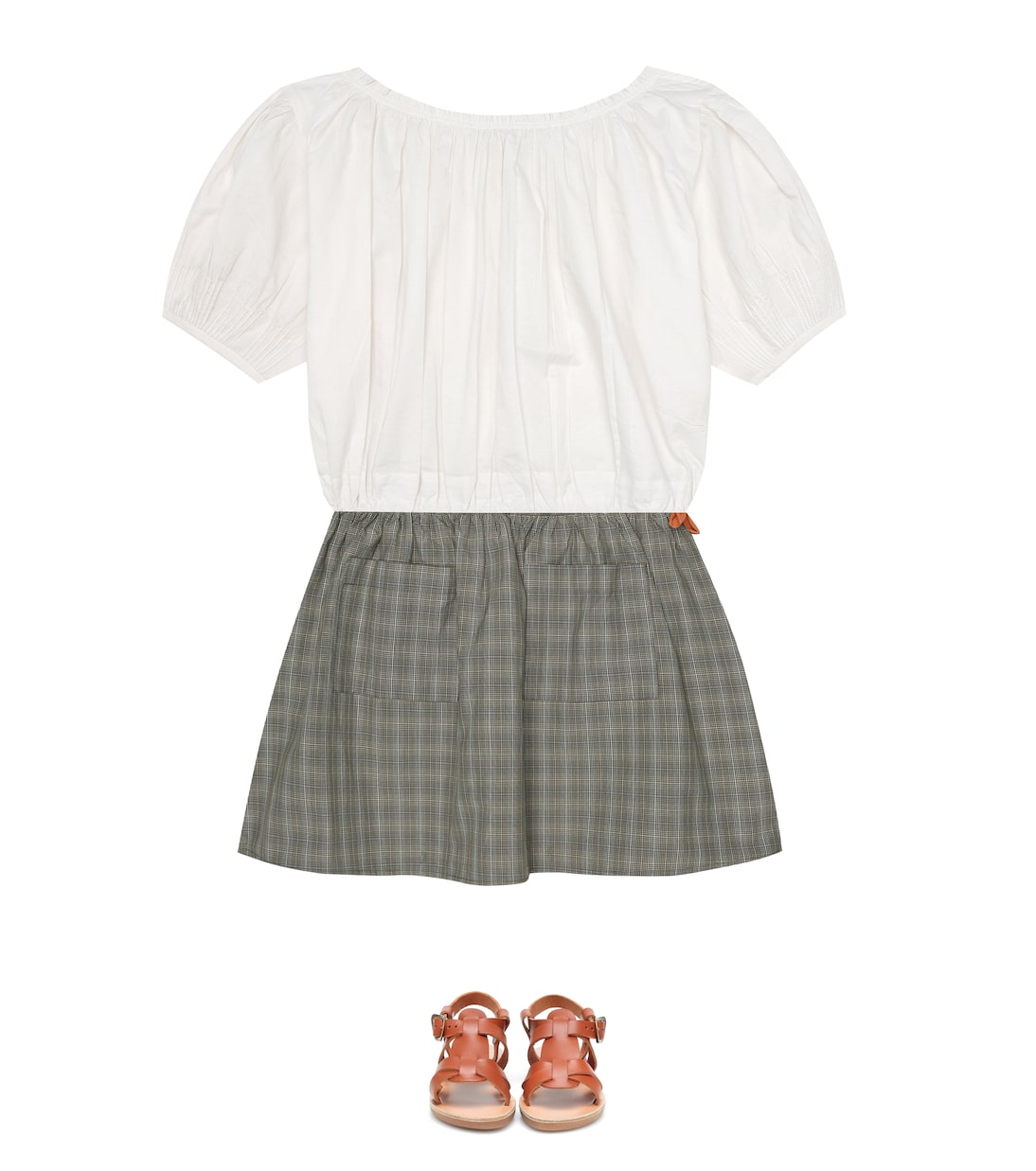 Bluse Queens Park aus Baumwolle | Caramel