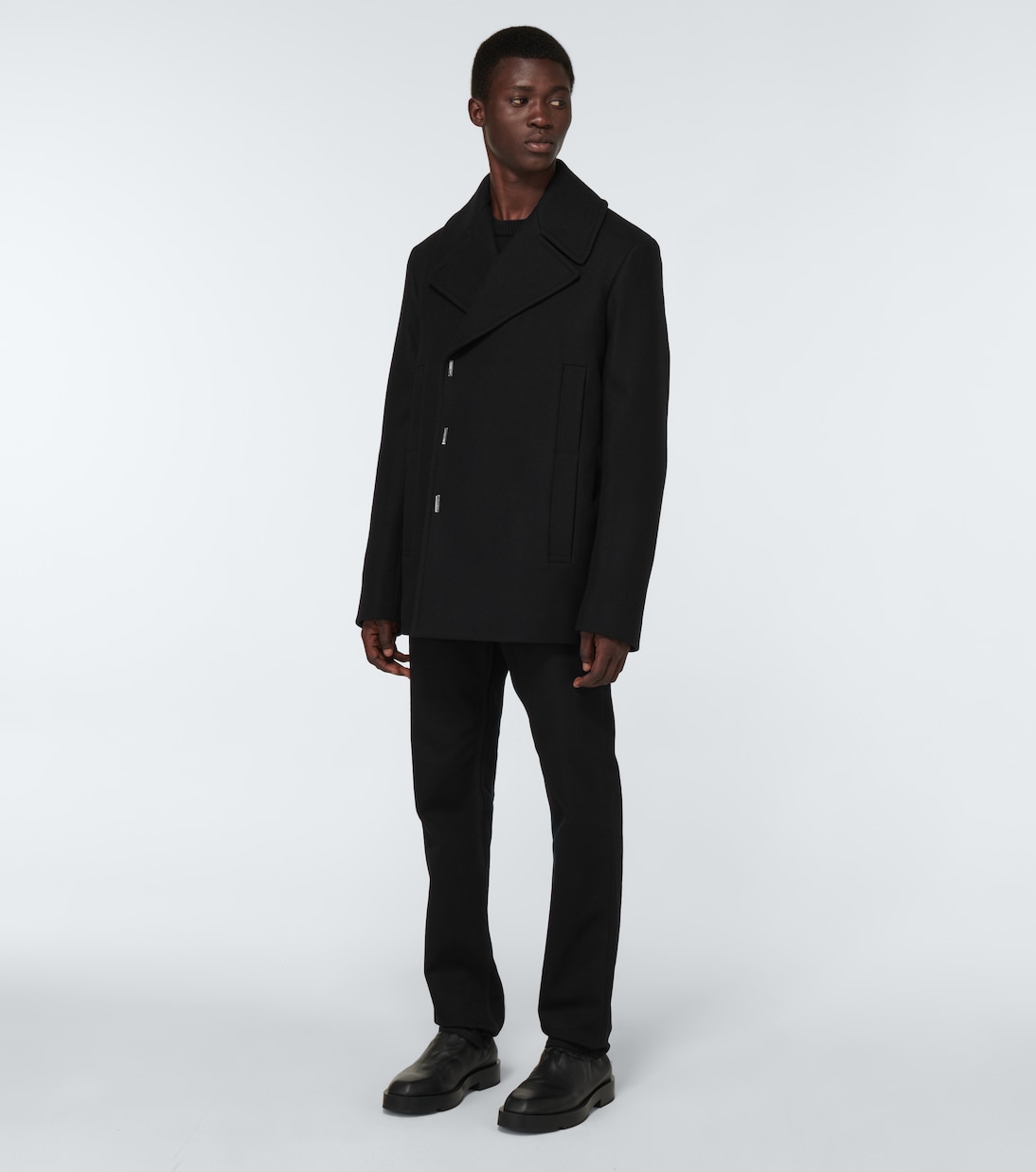 Felted wool peacoat | Givenchy