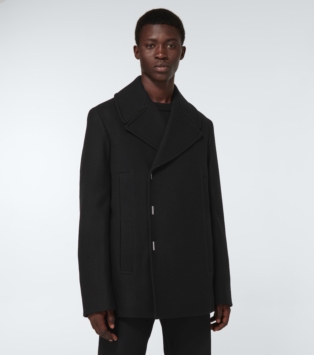 Felted wool peacoat | Givenchy