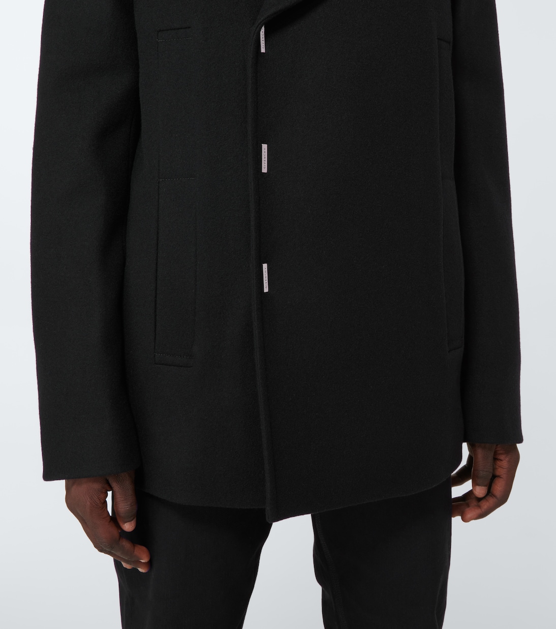 Felted wool peacoat | Givenchy