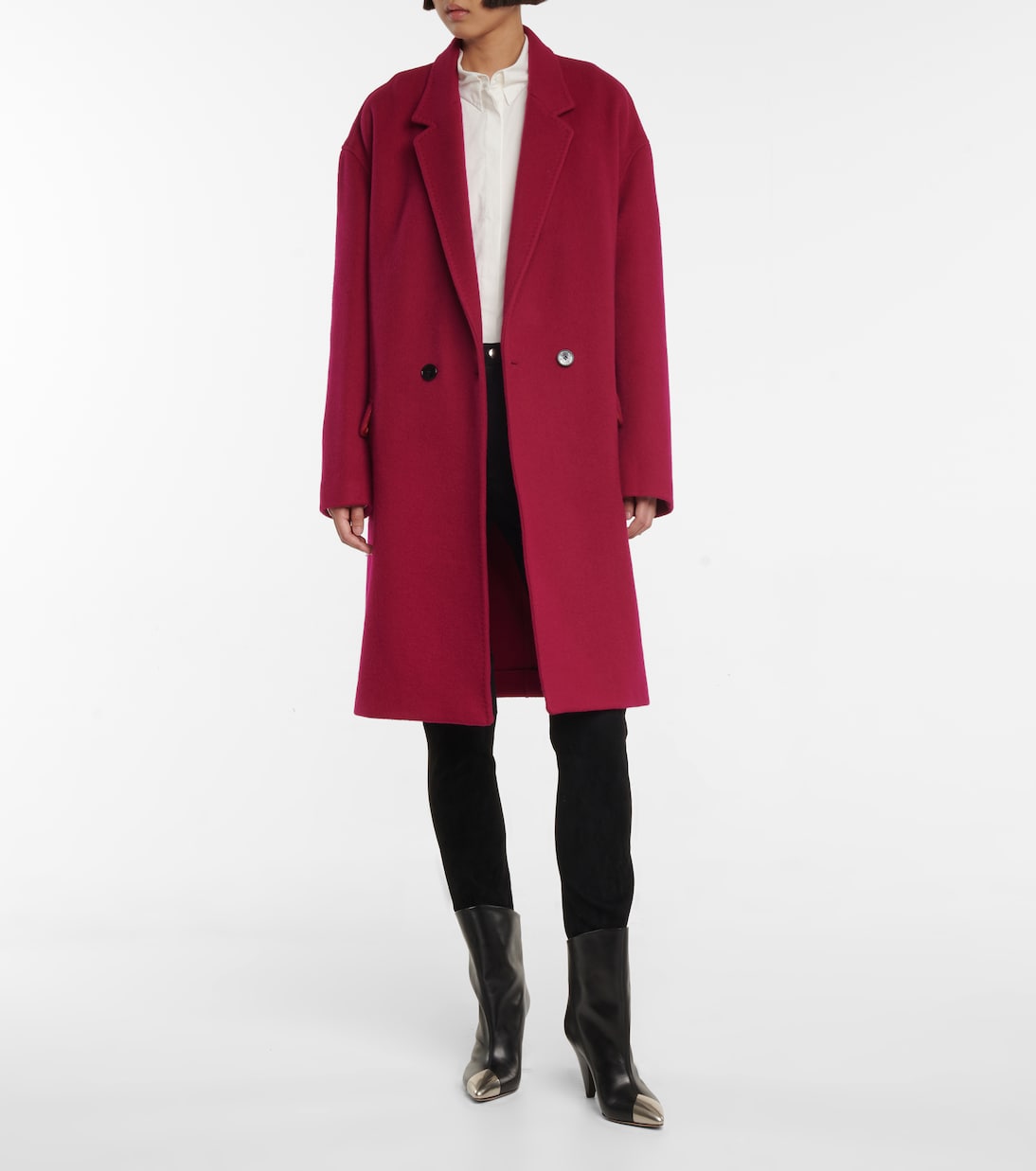 Ajuliko high-rise suede pants | Isabel Marant