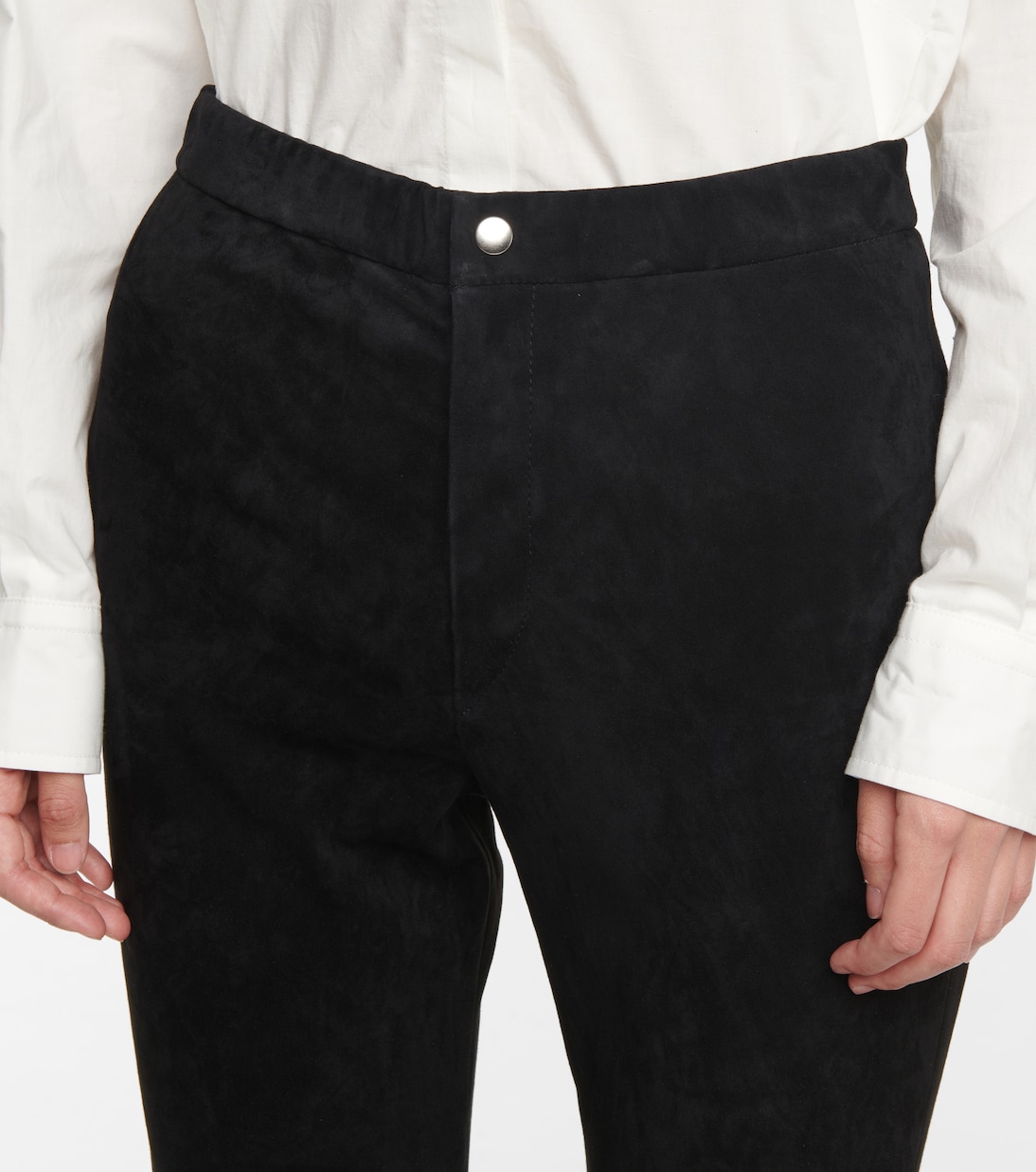 Ajuliko high-rise suede pants | Isabel Marant