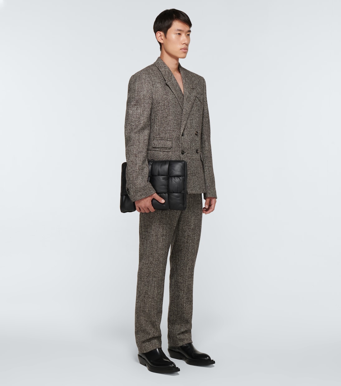 Donegal chevron jacket | Bottega Veneta