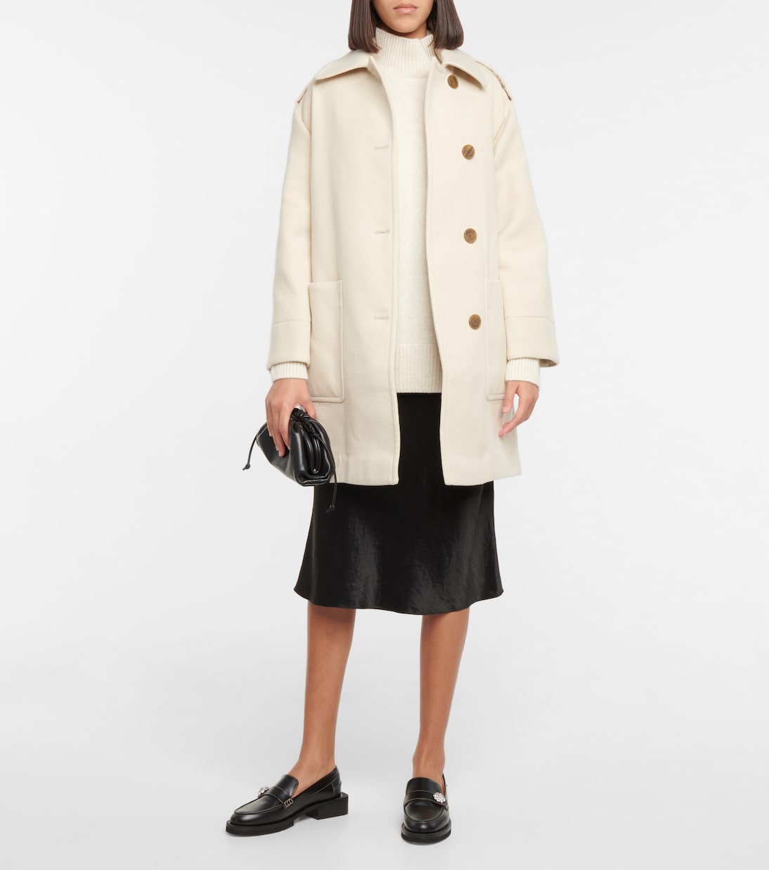 Wool-blend coat | Vince