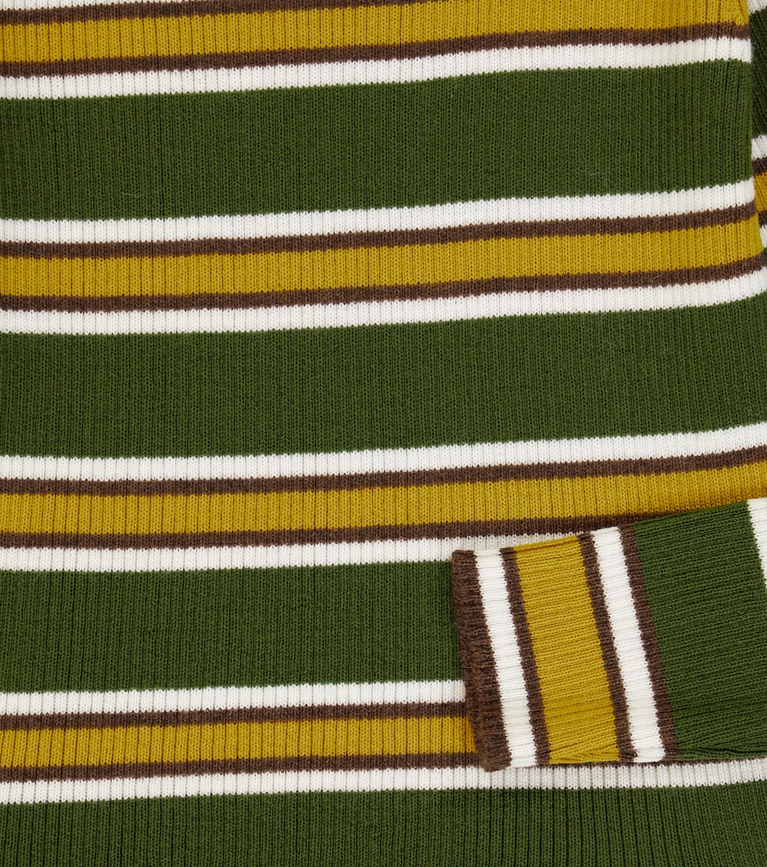 Striped wool turtleneck sweater | Fendi Kids