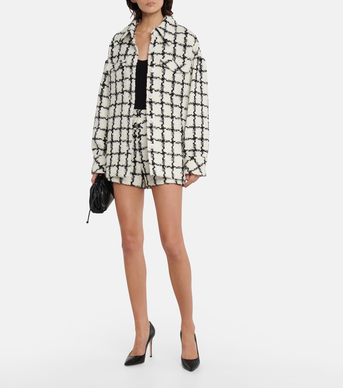 Shorts Gramercy in bouclé | Diane von Furstenberg