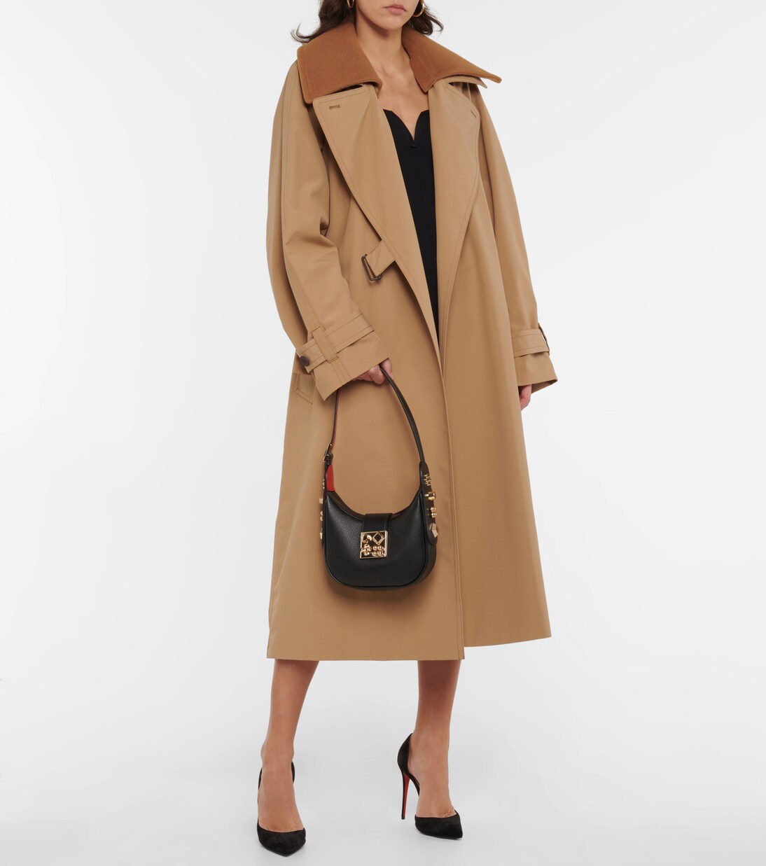 Carasky Mini leather shoulder bag | Christian Louboutin