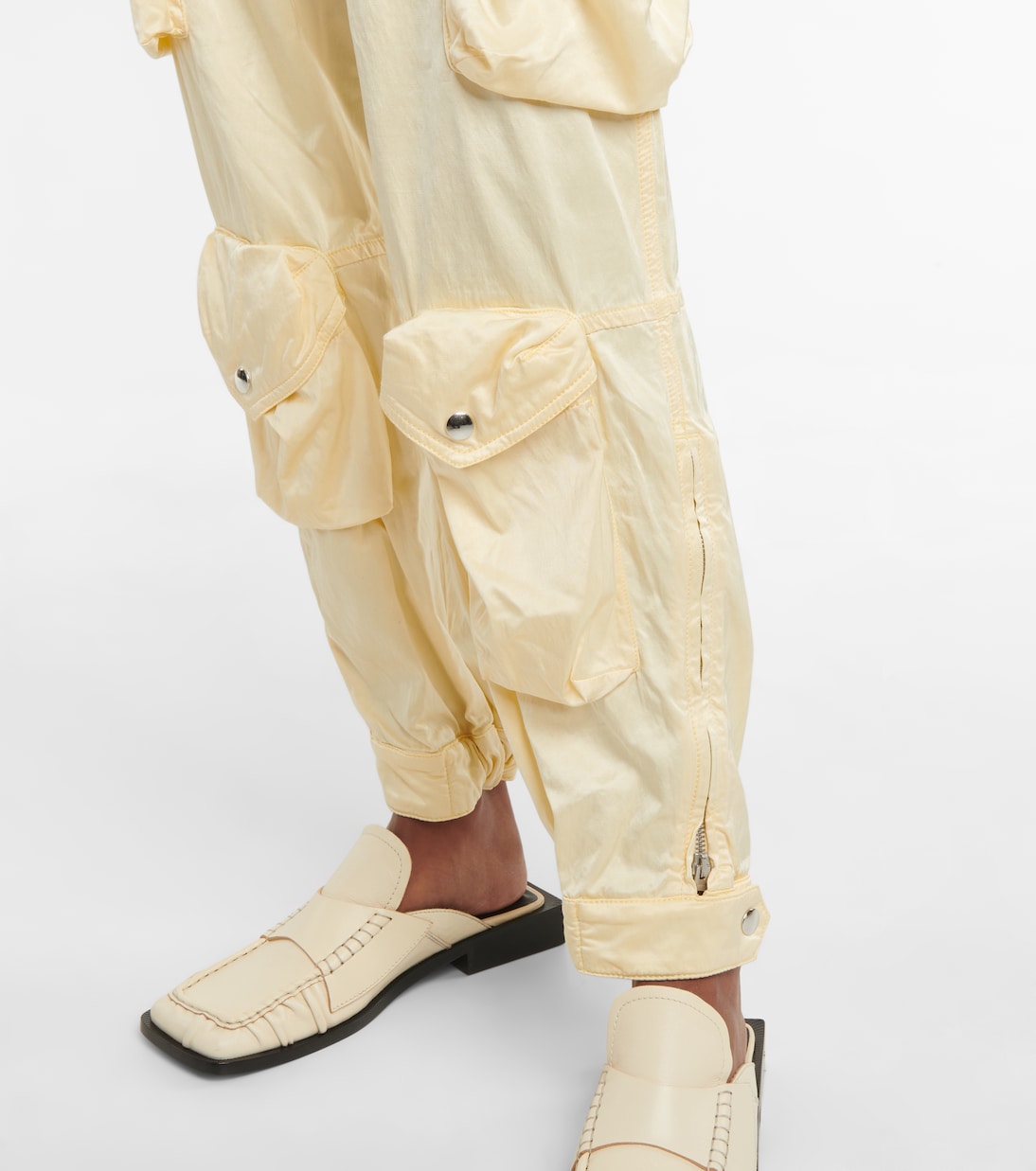 Satin cargo pants | Acne Studios