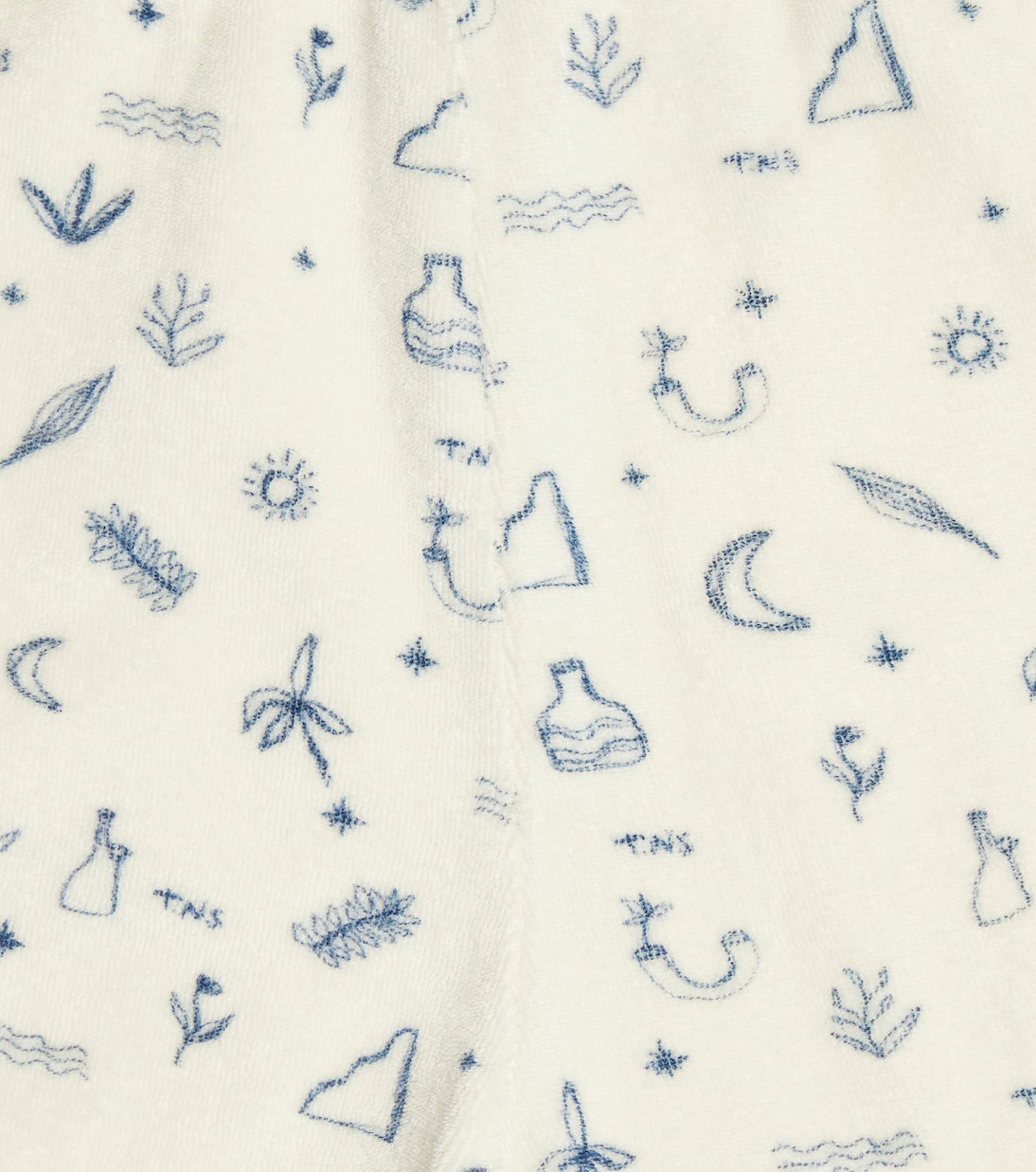 Francis printed toweling shorts | The New Society