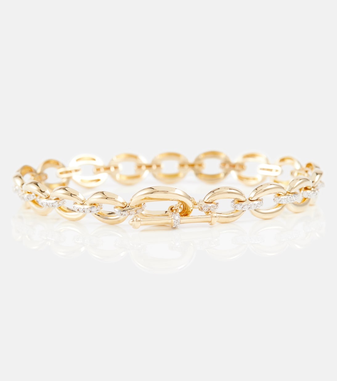 Bracelet Catena en or 18 ct et diamants | Nadine Aysoy