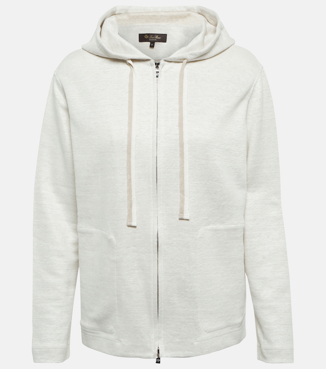 Sudadera de lino con cierre | Loro Piana