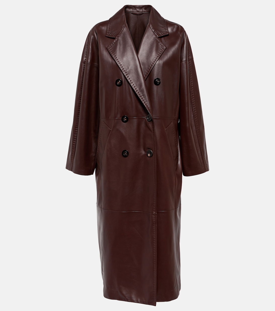 Mantel Ussun aus Leder | Max Mara