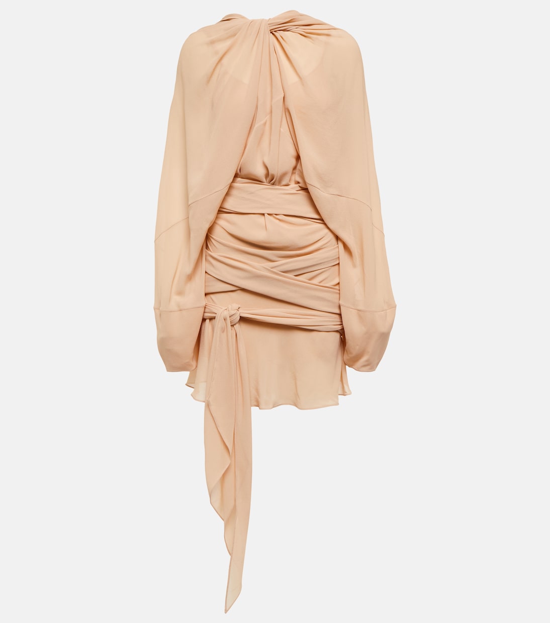 Miniabito in chiffon di seta | Maison Margiela