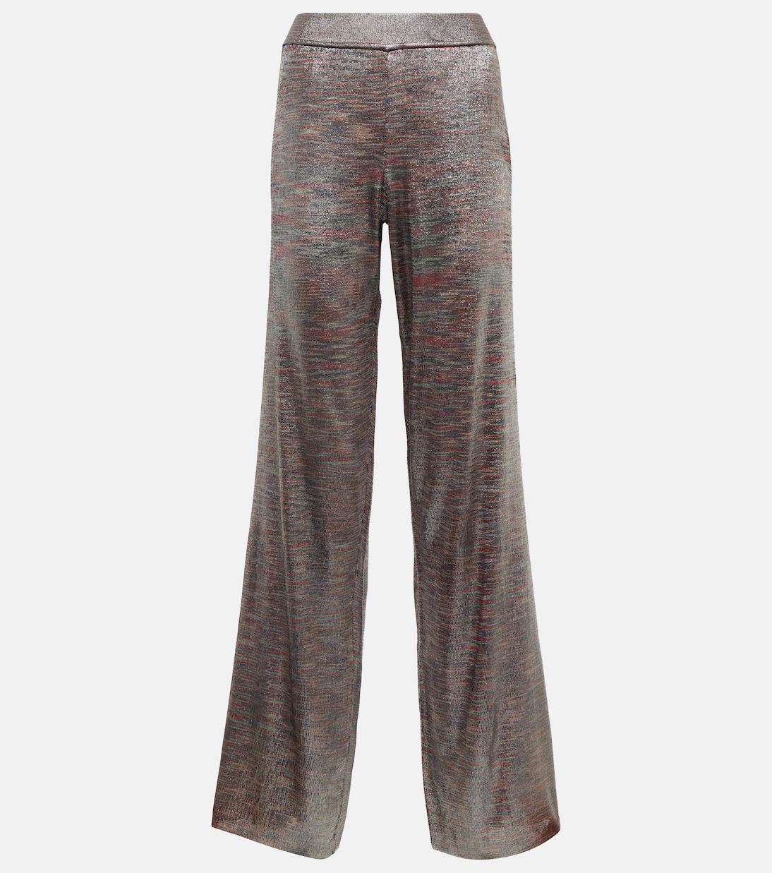 Pantaloni a vita alta e gamba larga | Missoni