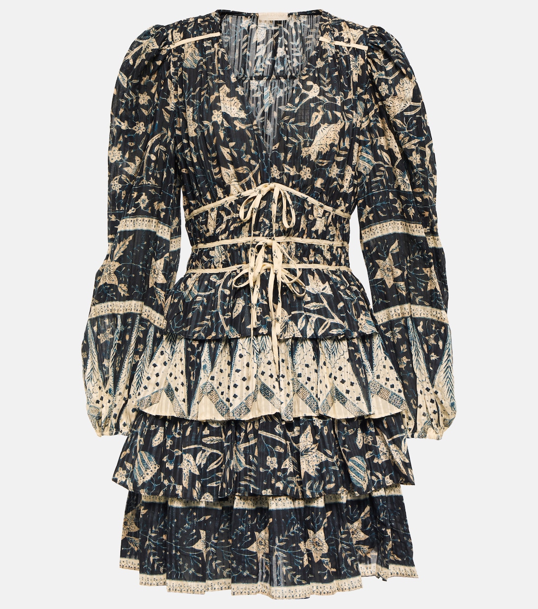 Nina printed cotton-blend minidress | Ulla Johnson