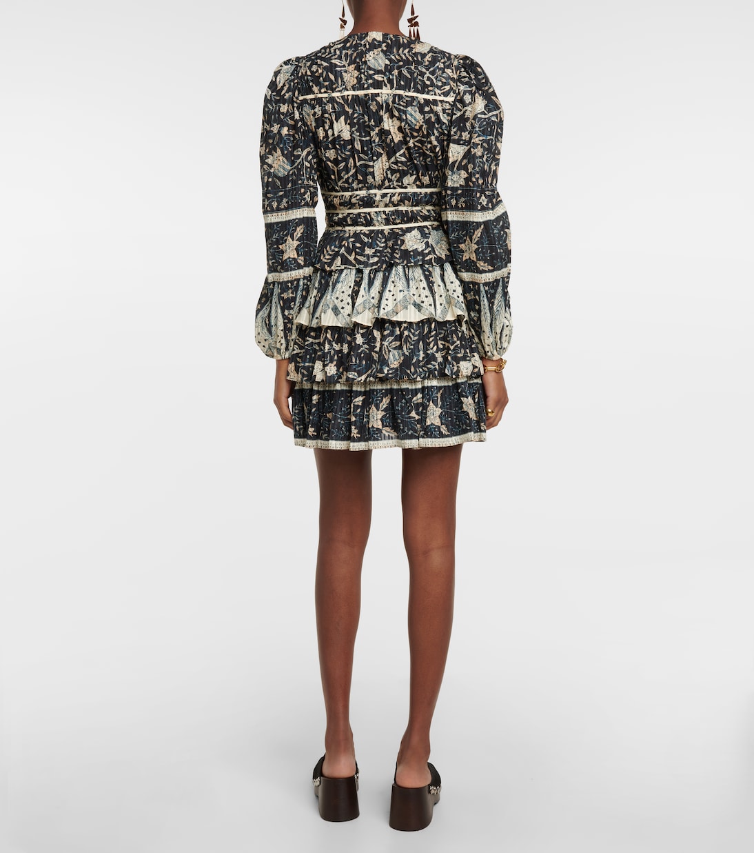 Nina printed cotton-blend minidress | Ulla Johnson