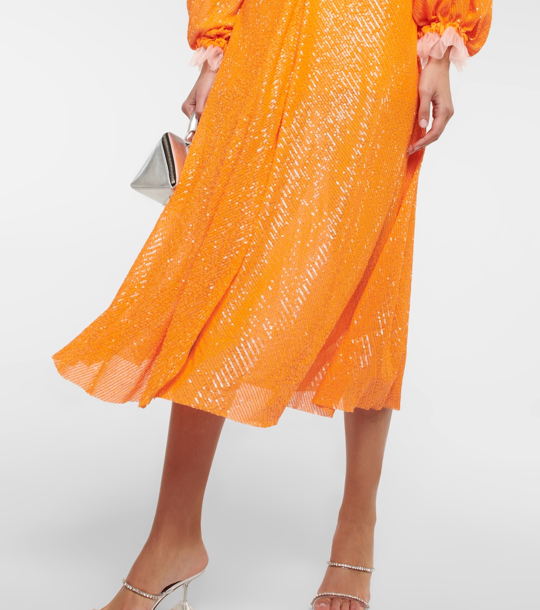 Sequined midi dress | Rotate