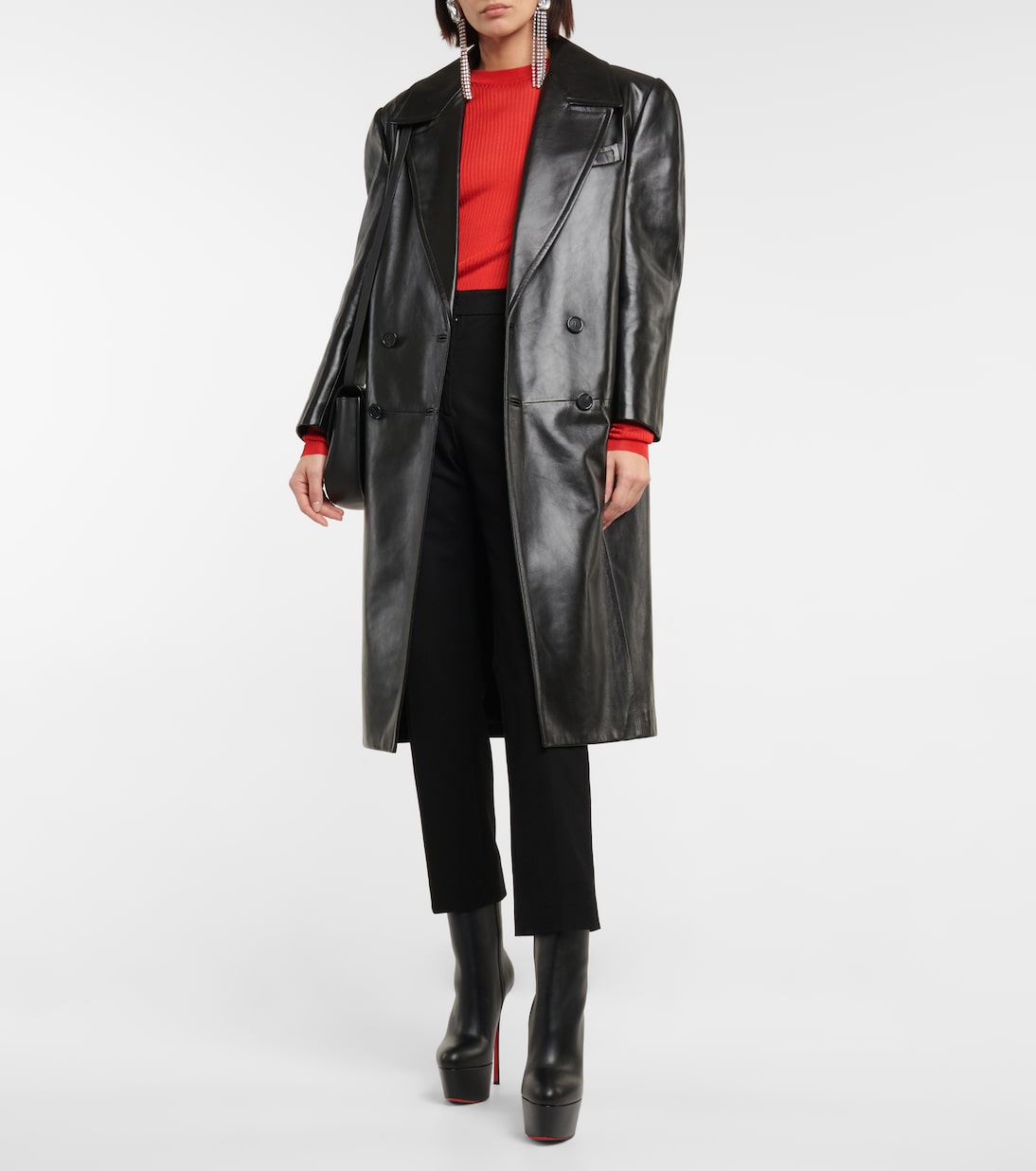 Stiefel Dolly Booty Alta 160 aus Leder | Christian Louboutin