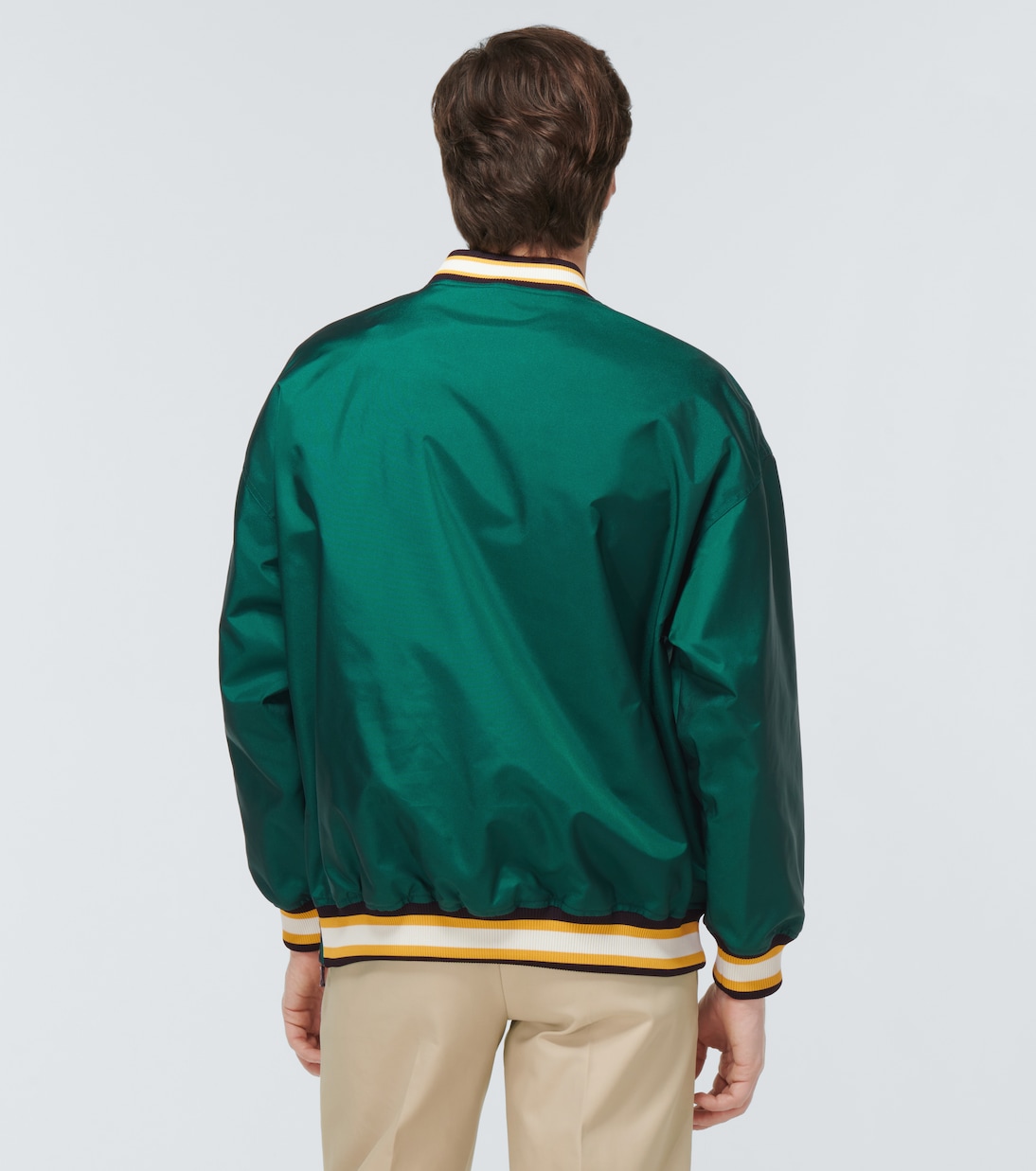 Logo appliqué varsity sweater | Valentino