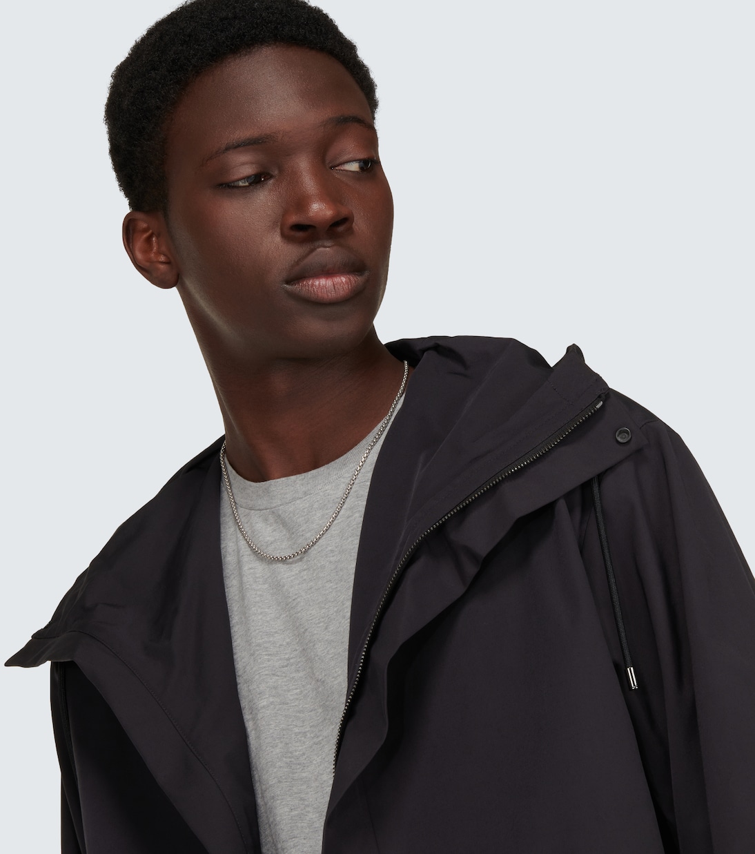 High Density blouson jacket in black - Auralee | Mytheresa