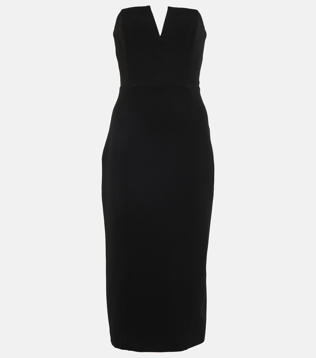 Nabi strapless midi dress | Veronica Beard