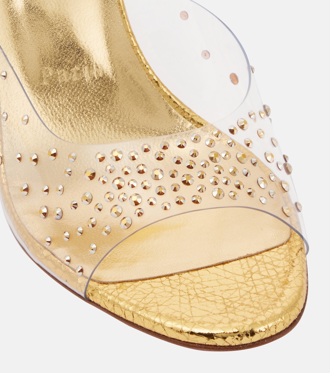 Degramule 85 embellished mules | Christian Louboutin