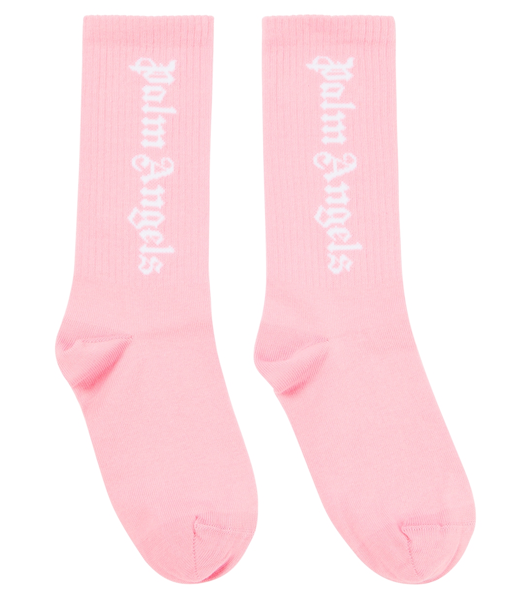 Calcetines en mezcla de algodón con logo | Palm Angels Kids