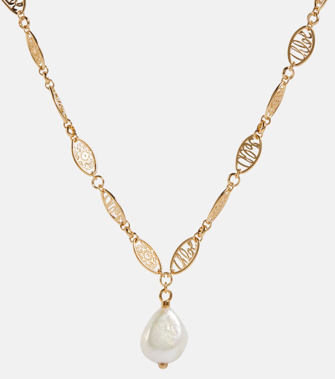 Collana Darcey in pizzo con perle barocche | Chloé