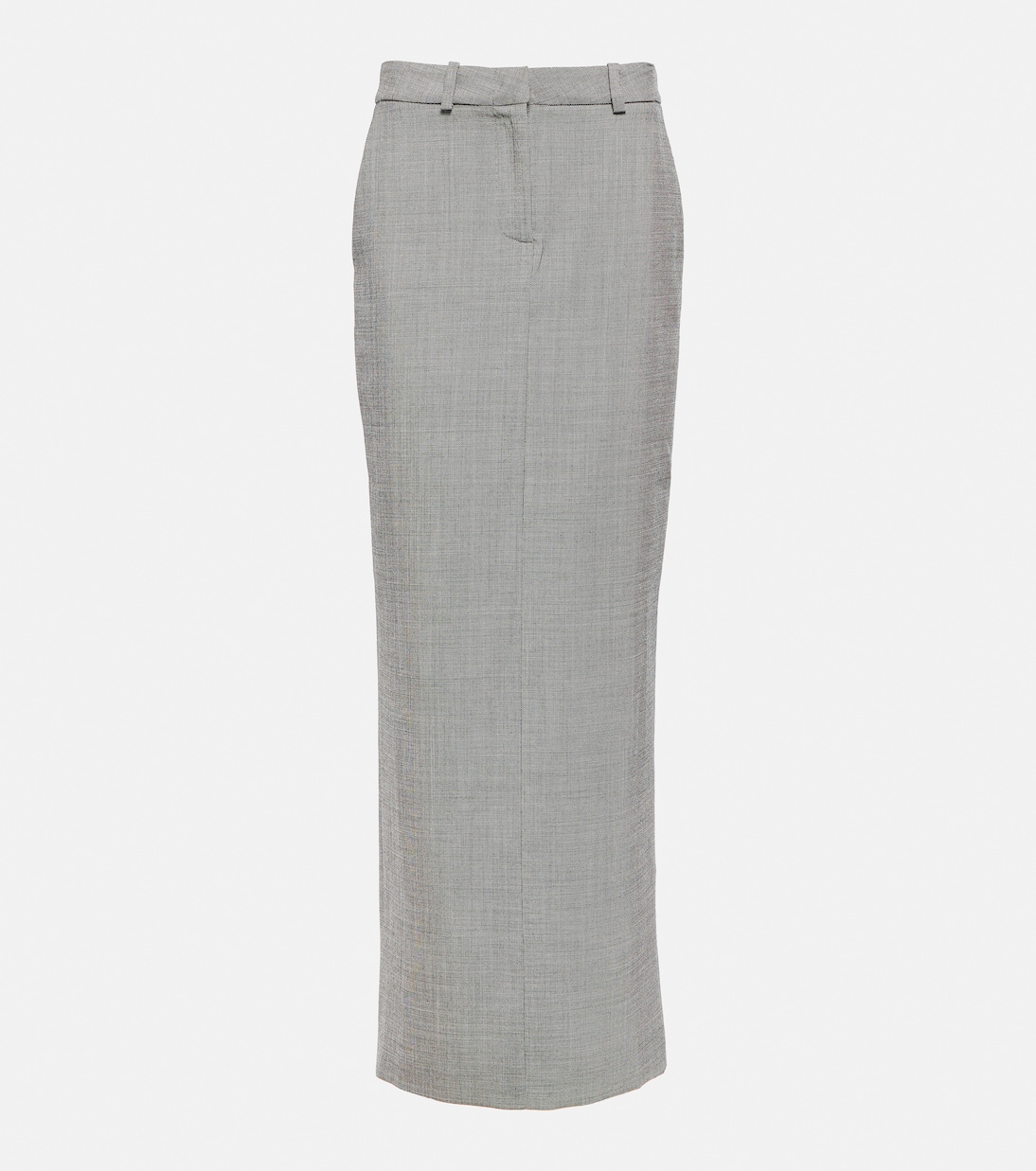 Checked wool maxi skirt | Alessandra Rich