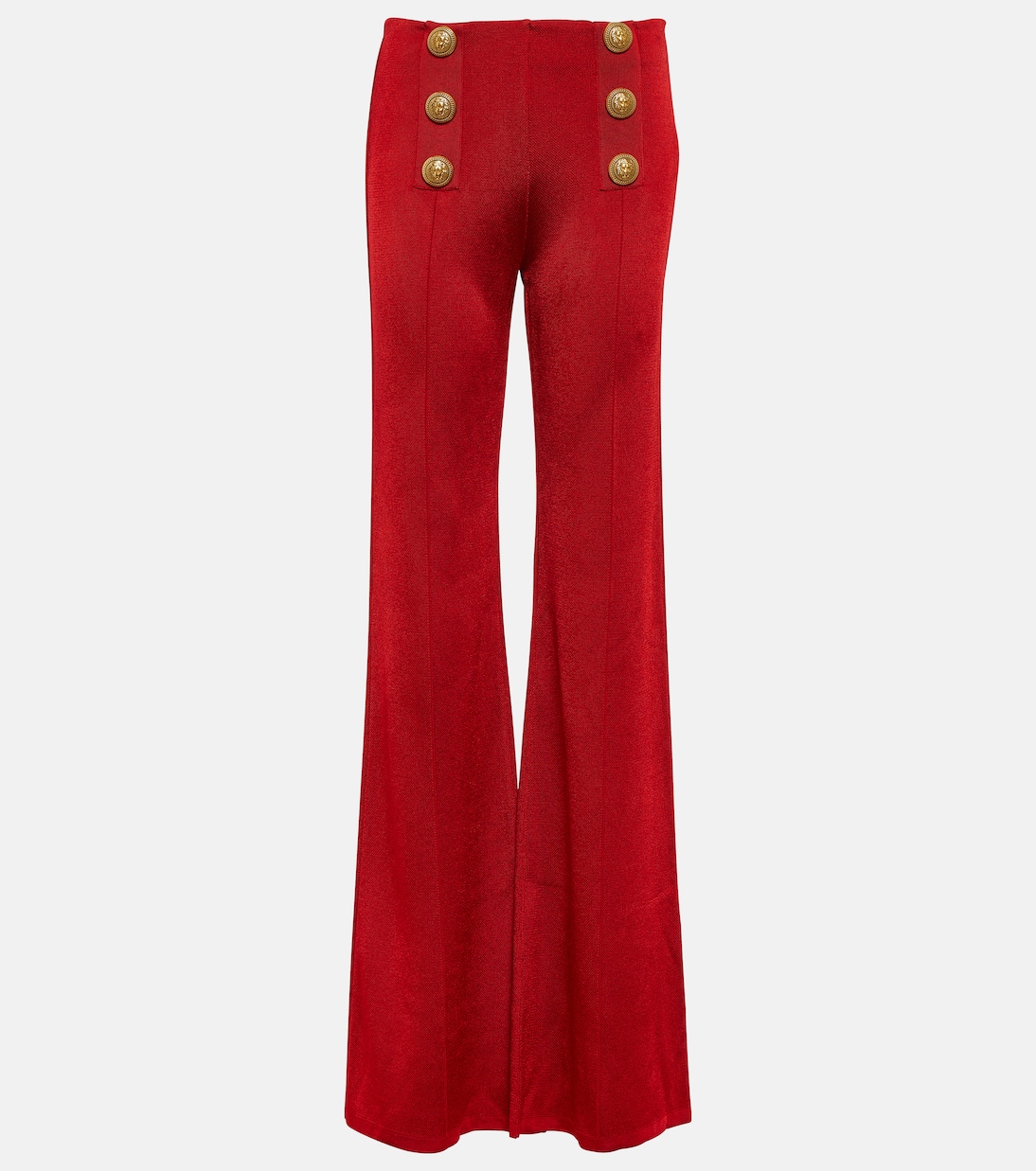 Pantalon évasé à taille haute | Balmain