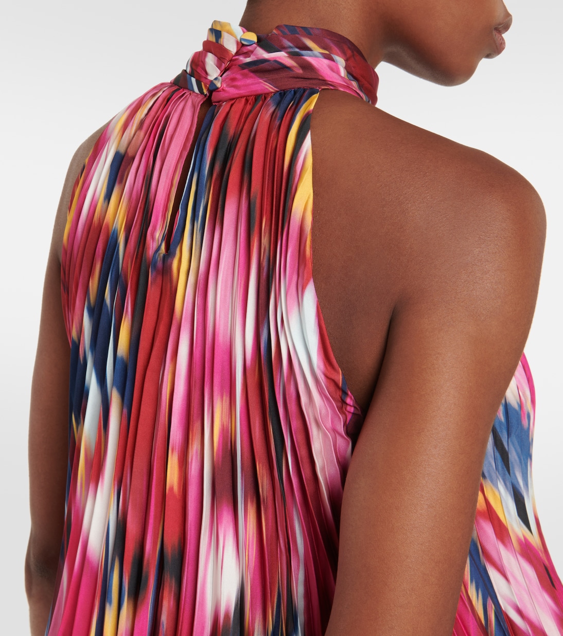 Yasenia printed plissé top | Simkhai