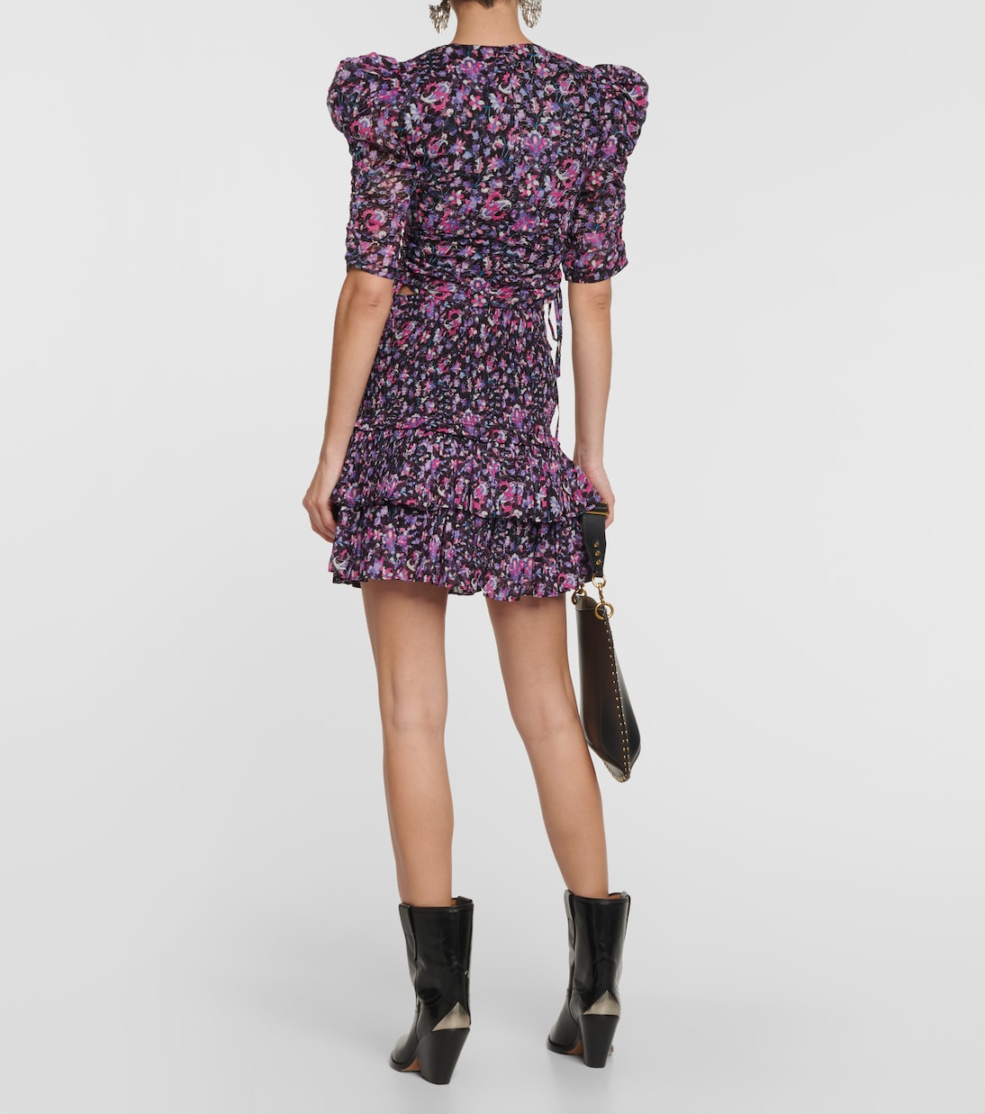 Crop top Galaor de algodón floral | Marant Etoile
