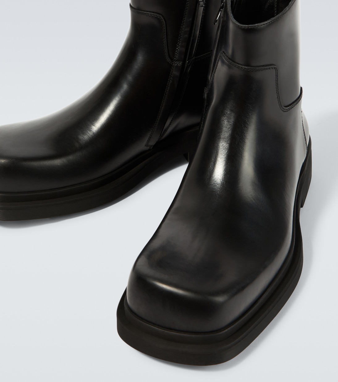 Ankle Boots aus Leder | Bottega Veneta
