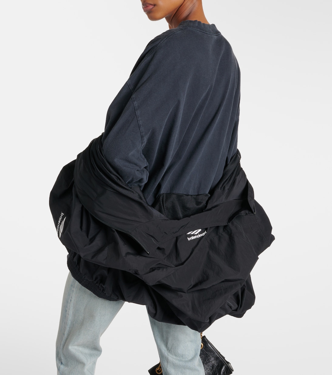 Chaqueta Deportiva Balenciaga en Popelín Técnico para Jóvenes