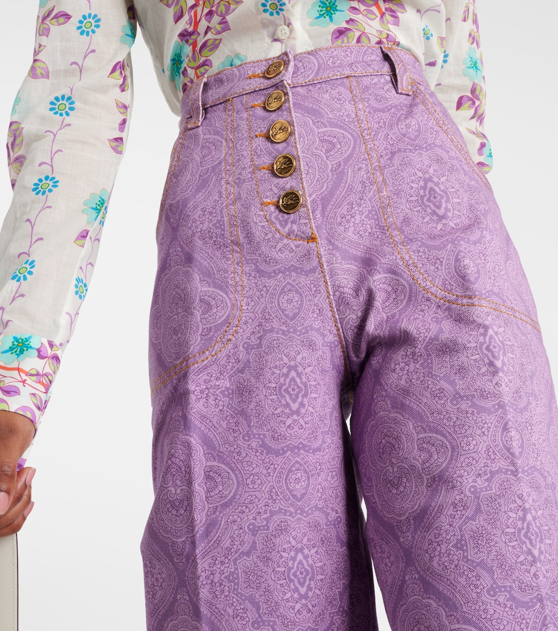 Jeans flared estampados | Etro