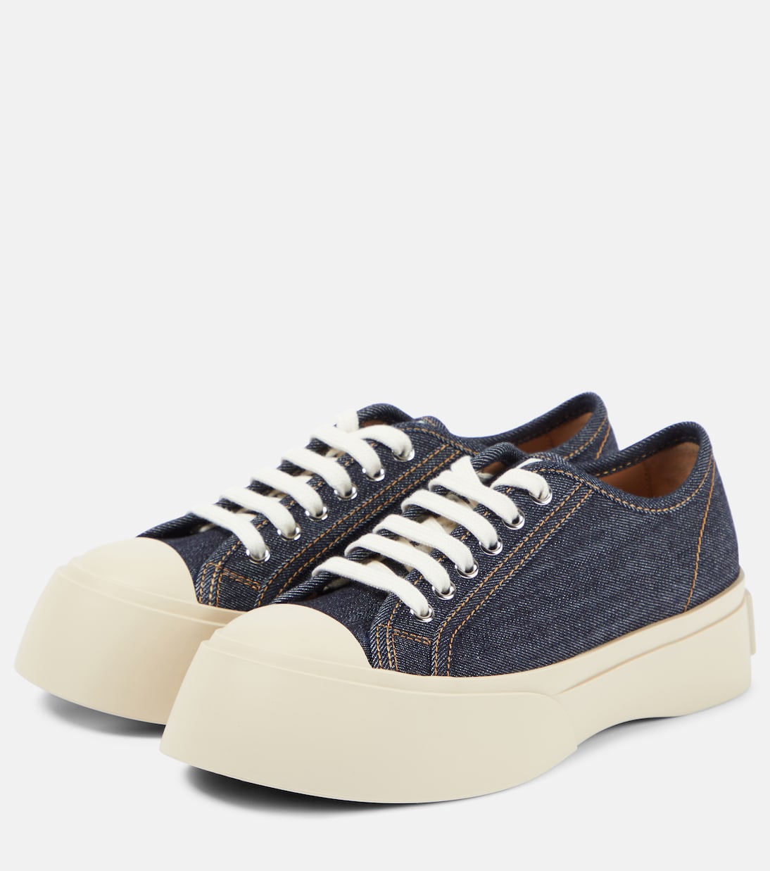 Denim platform sneakers | Marni