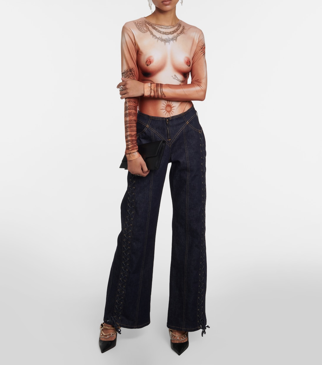 Body Nude estampado | Jean Paul Gaultier