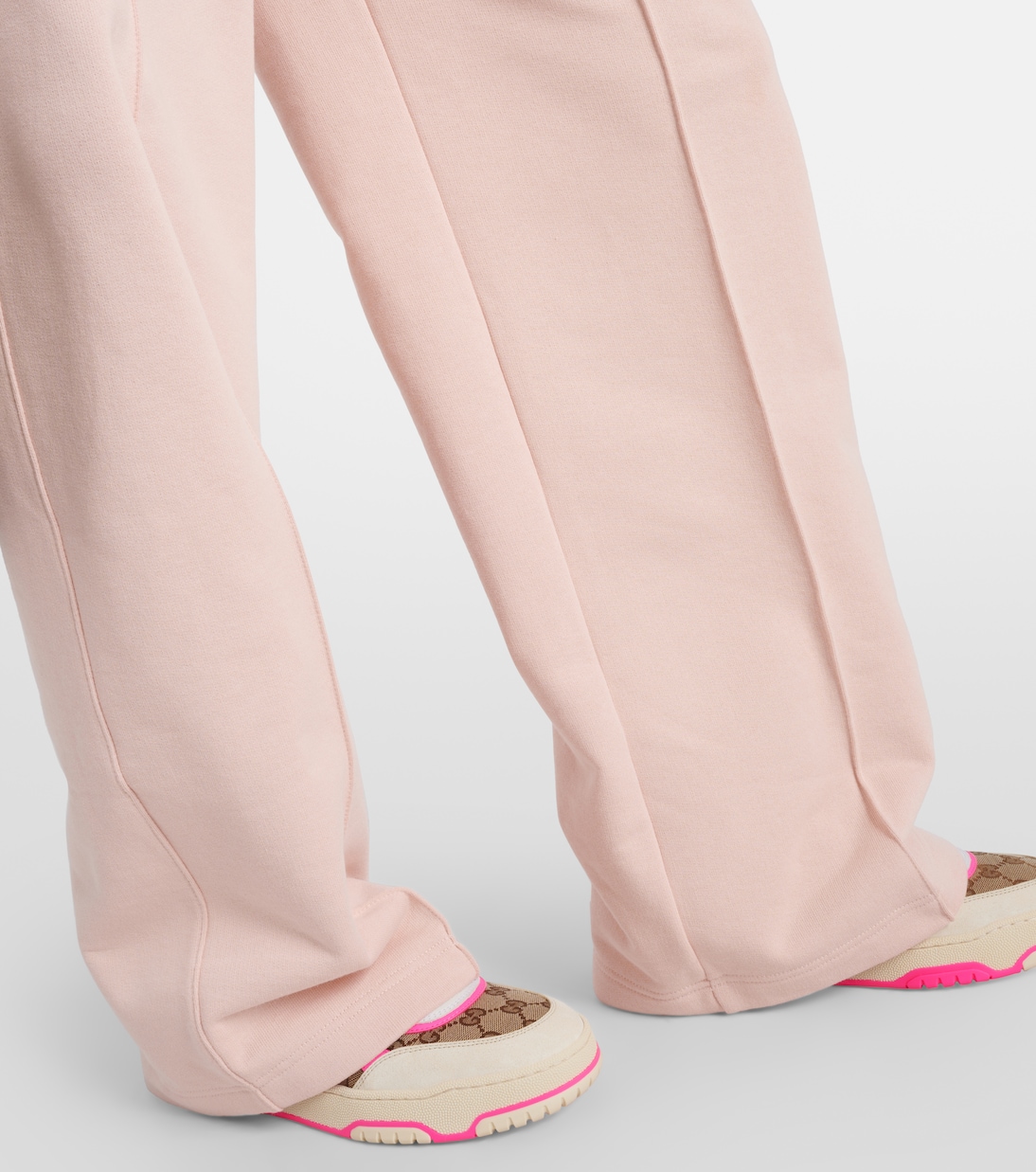 Pantalones deportivos de algodón con GG | Gucci