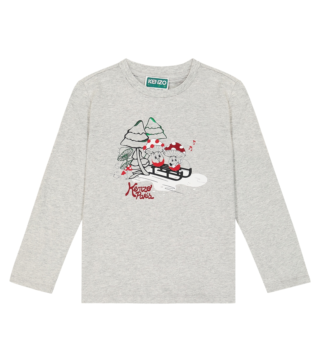 Longsleeve aus Baumwoll-Jersey | Kenzo Kids