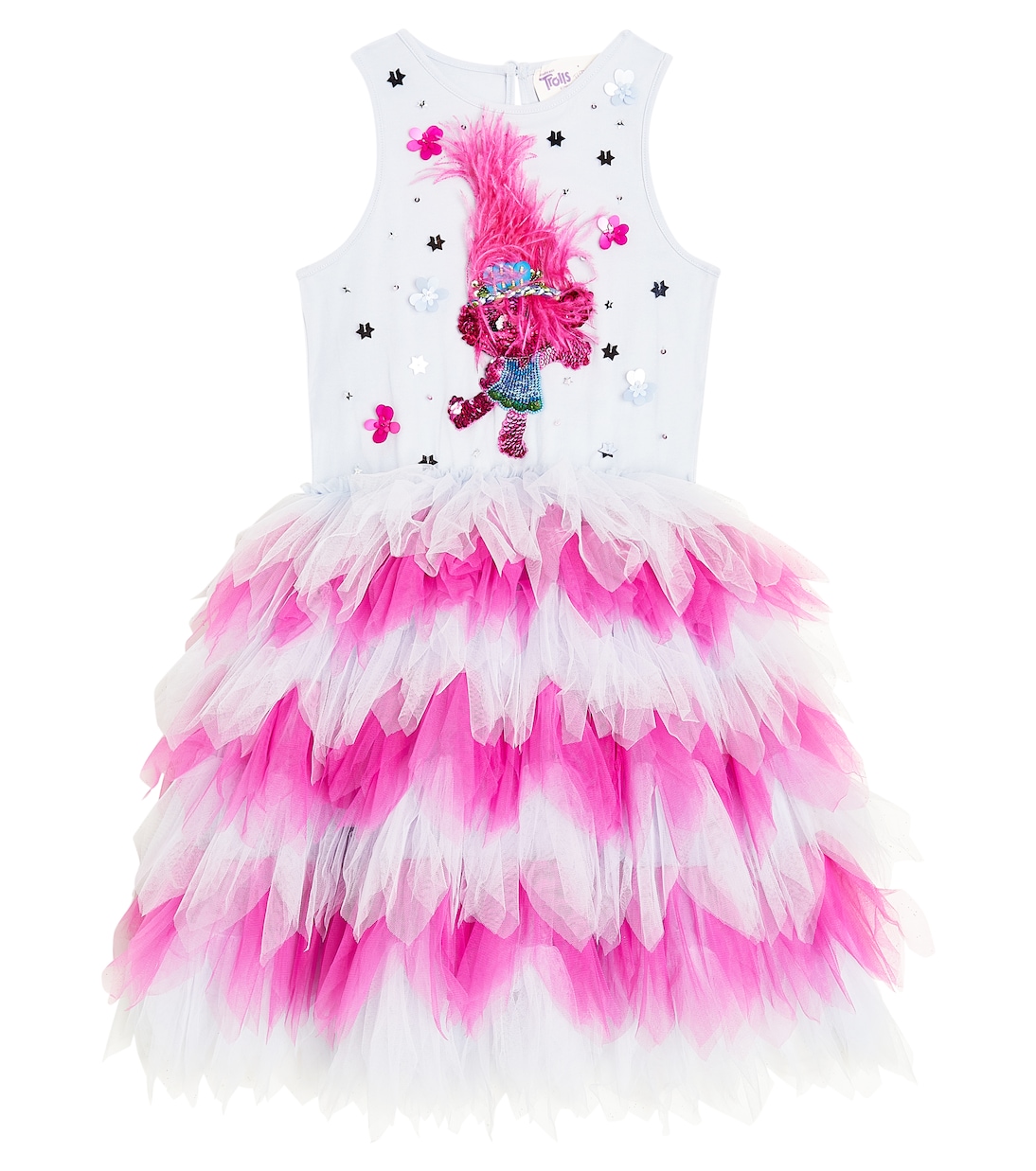 Verziertes Kleid Poppy Sings mit Tüll  | Tutu Du Monde