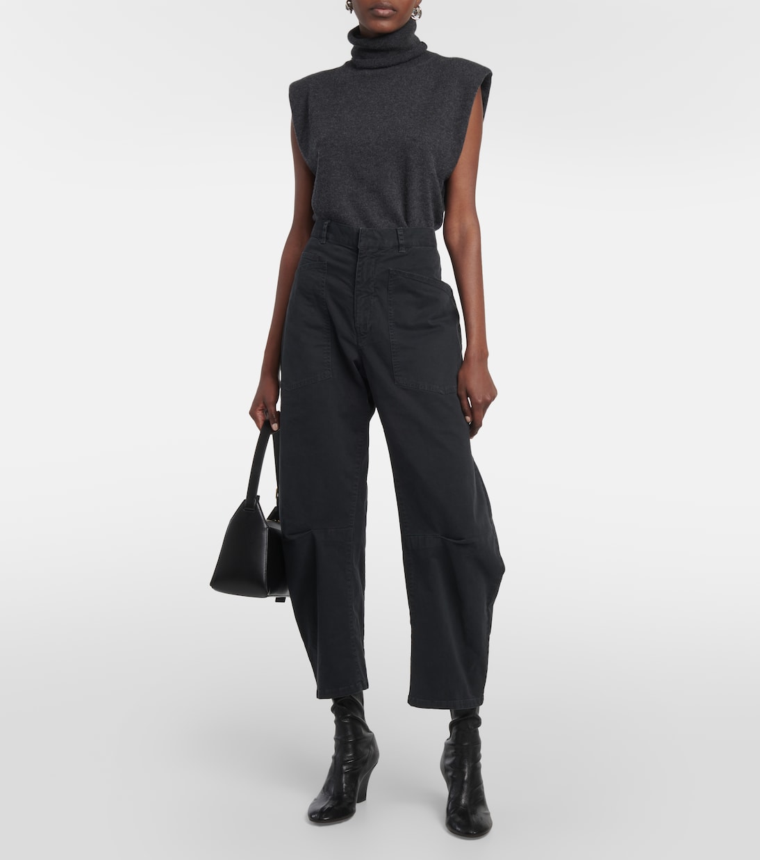 Hose Shon aus Baumwoll-Twill | Nili Lotan
