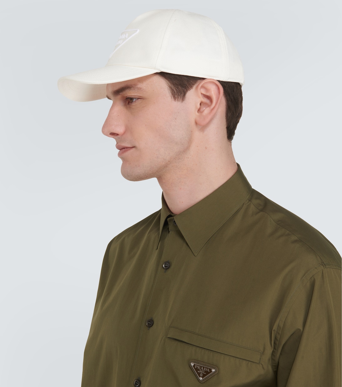 Baseballcap aus Baumwolle | Prada