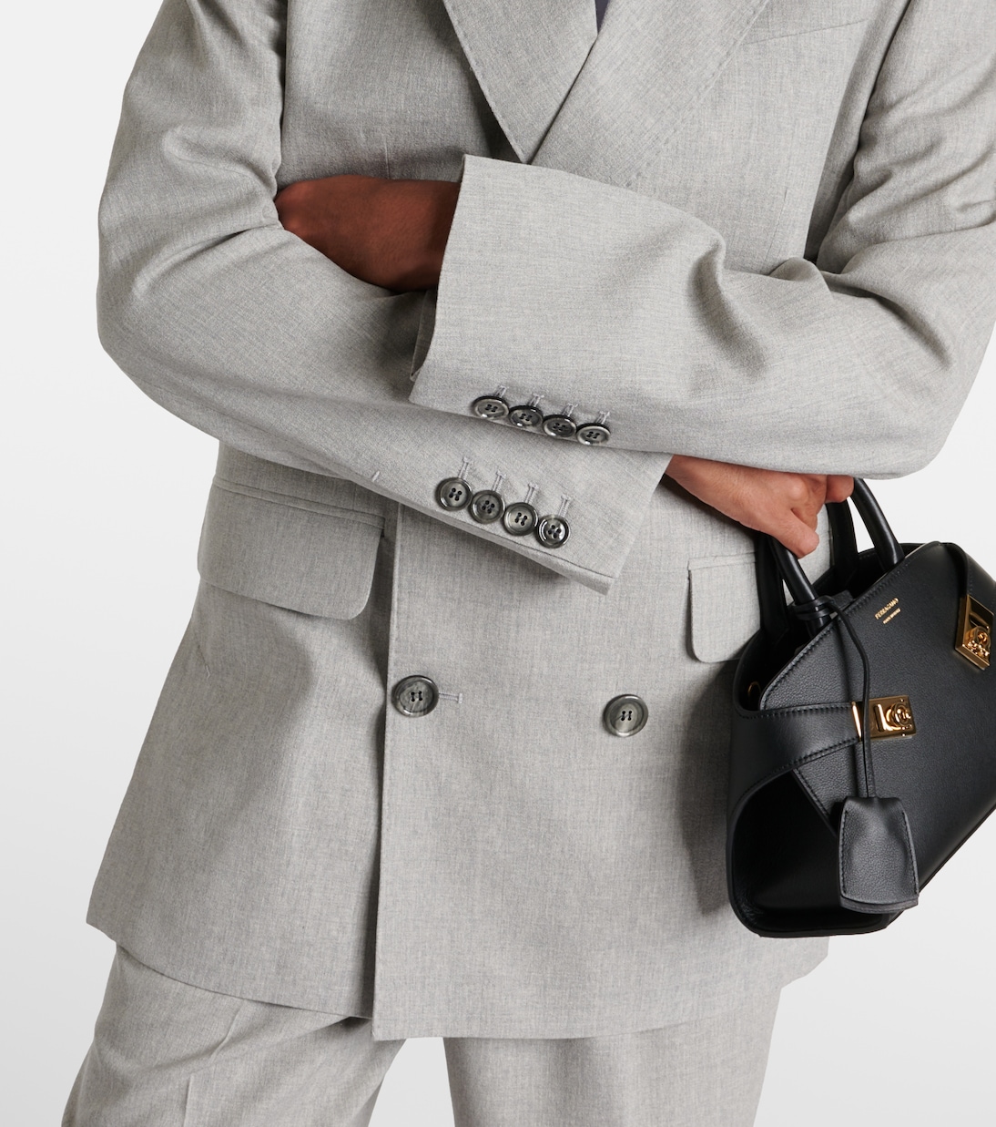 Double-breasted wool blazer  | Ami Paris