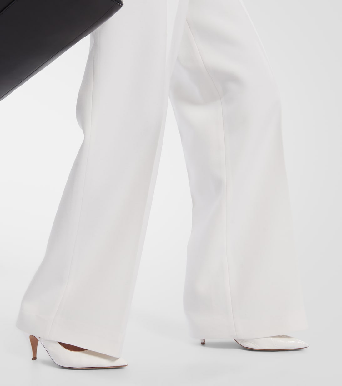 Pantalon ample Bacall à taille mi-haute | Khaite