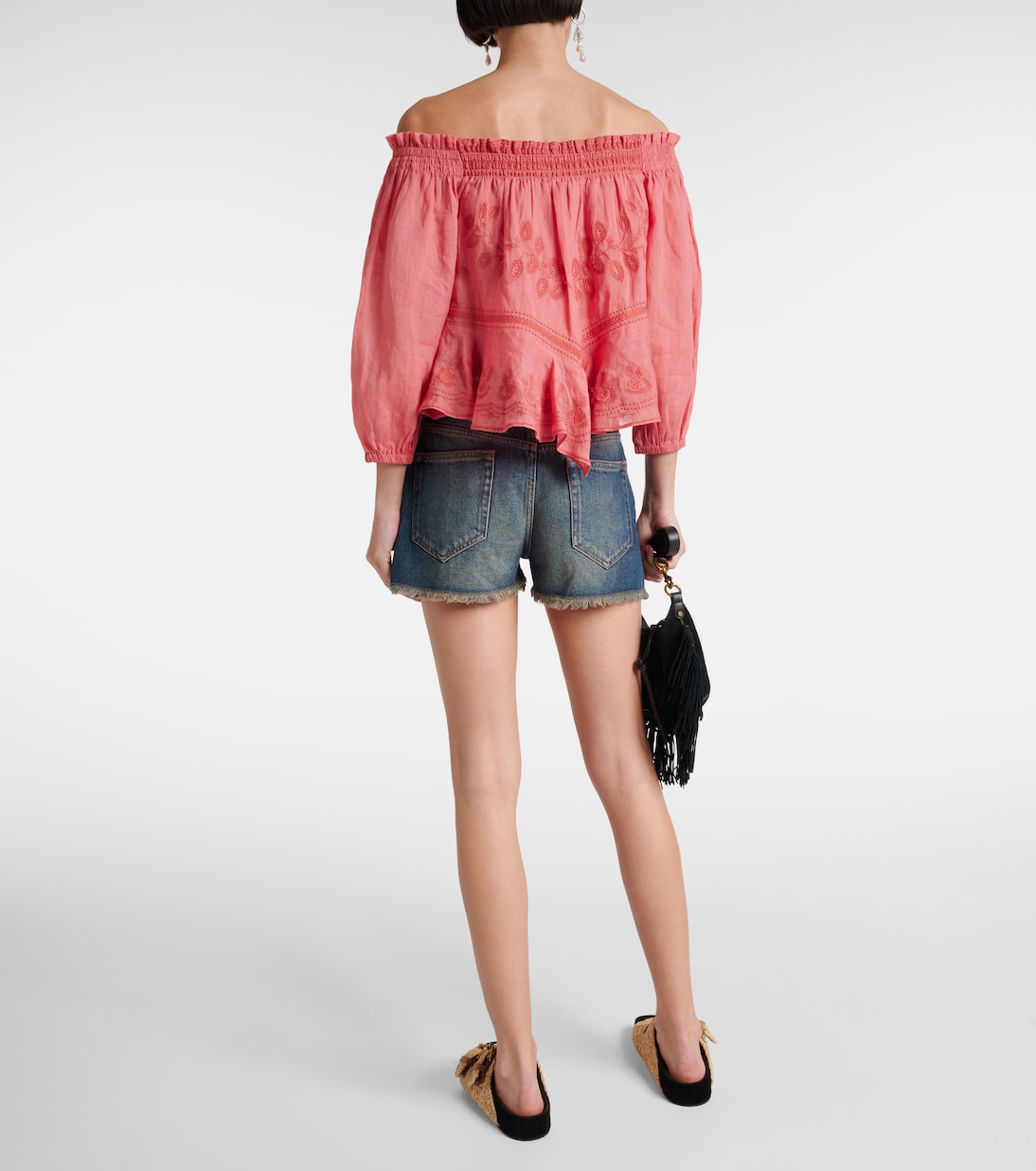Erine embroidered off-shoulder top | Isabel Marant