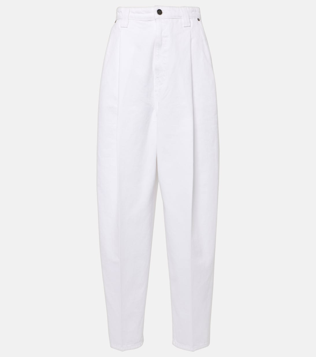 Ashford high-rise straight jeans | Khaite
