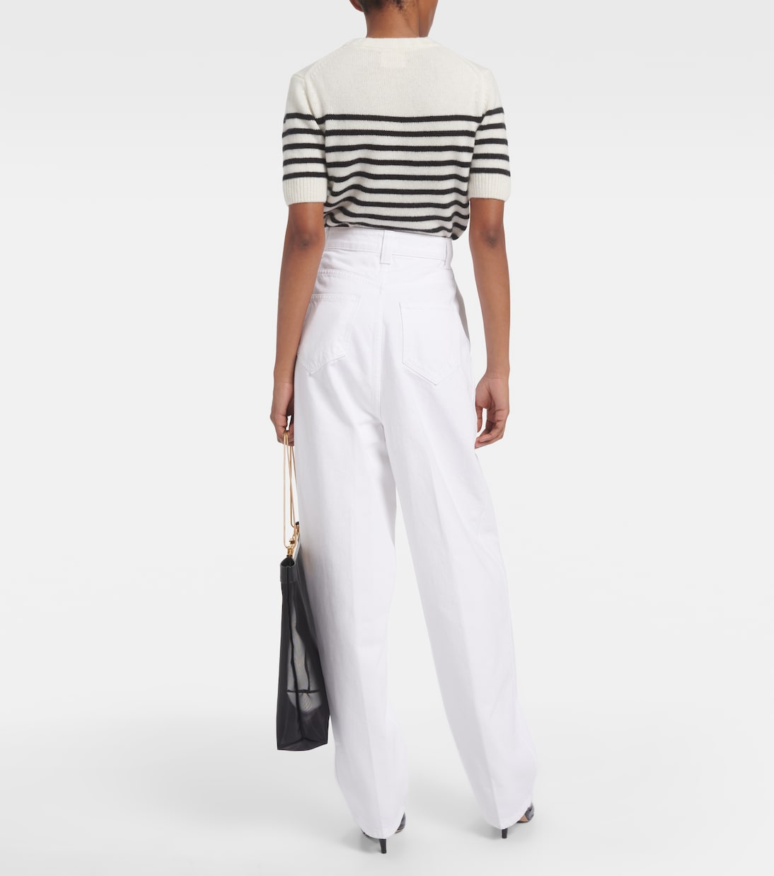 Ashford high-rise straight jeans | Khaite
