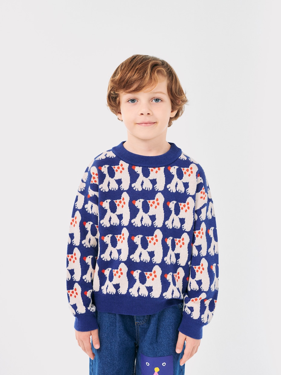 Fairy Dog jacquard sweater | Bobo Choses