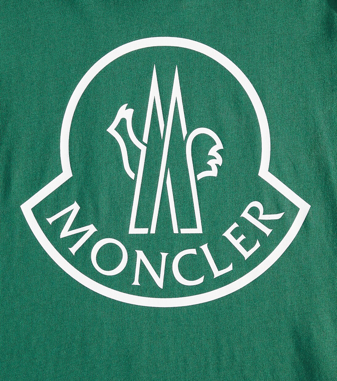 T-shirt in jersey di cotone con logo | Moncler Enfant
