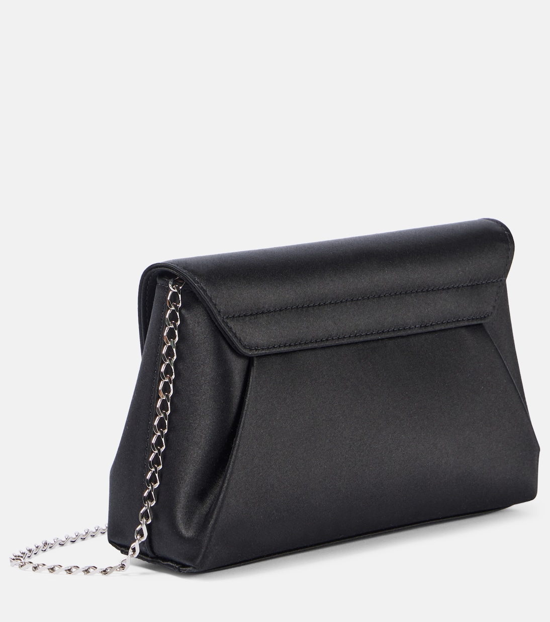 Pochette Gianni Ribbon Small en satin | Versace